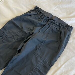 Cherokee Dark Gray Straight Leg Scrub Pants